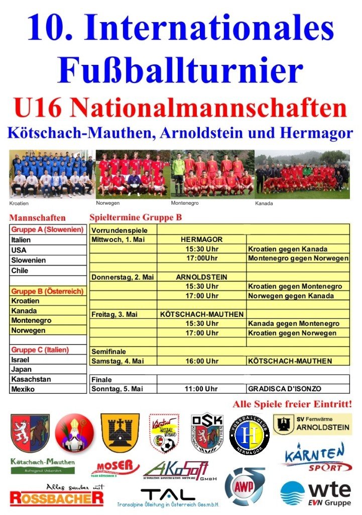 2013 U16 Turnier